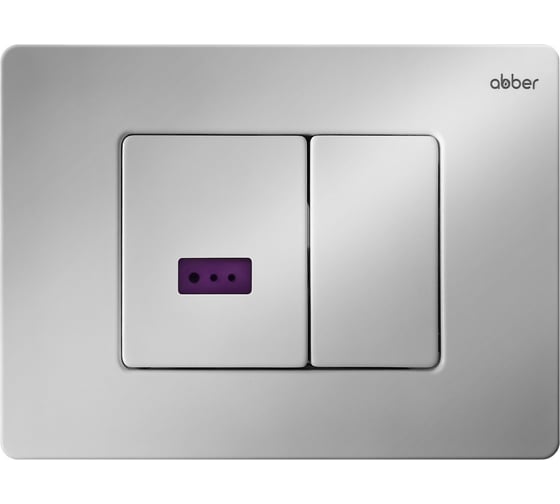 Кнопка смыва сенсорная ABBER хром глянцевый AC0122S