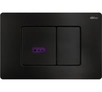Кнопка смыва сенсорная ABBER черная матовая AC0122SMB