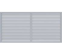 Экран радиаторный ERA ПР фланец 600x1500 мм, пластик Gray П60150Р серый