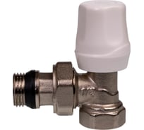 Клапан ручной терморегулирующий для радиатора SUNFLY угловой, с уплотнением 1/2 (XF60619G-12) SF0343181
