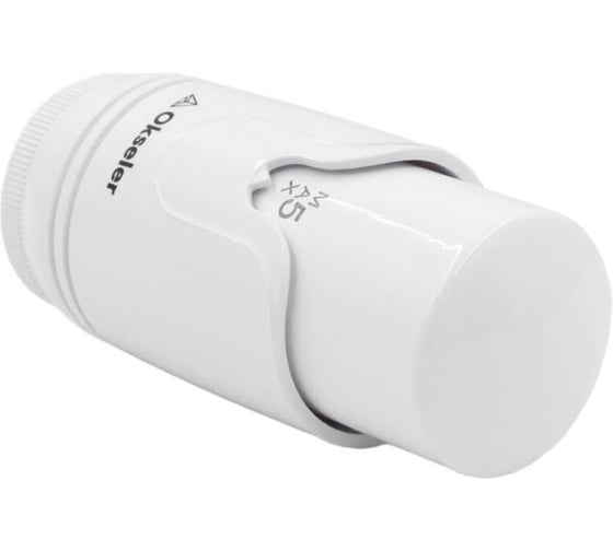 Головка термостатическая OKSELER Design M30x1,5 белая Oks01019 1