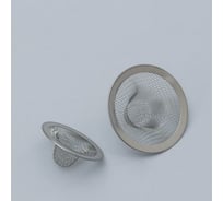 Фильтр для раковины Доляна d = 5.5, d = 7.5 см, набор 2 шт 2506531
