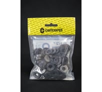 Резиновая прокладка Сантехкреп 1/2 (10,5x19 мм.) комплект 3 пакета по 100шт 2.8.2._3