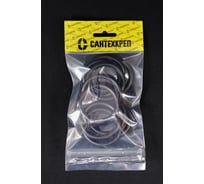 Кольцо фитингов труб Сантехкреп ПНД 40 мм. (38x51 мм.) комплект 2 пакета по 10 шт 2.15.20._2