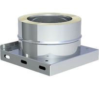 Пластина основания Jeremias D130 мм., с нижним выпуском конденсата EDW05 130