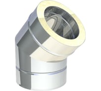 Колено Jeremias 45 градусов D130 мм EDW18 130