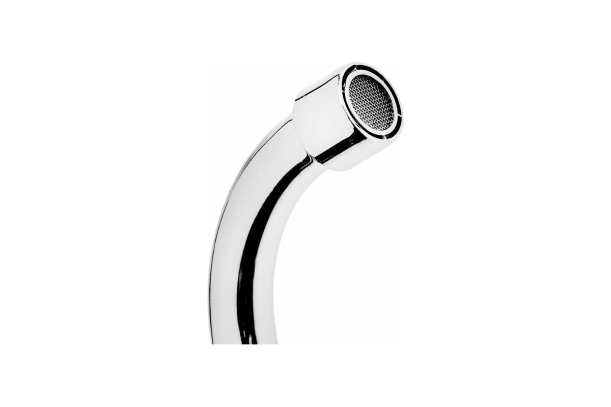 Излив для смесителя ZEIN S-образный, нержавеющая сталь, по оси 30 см ...