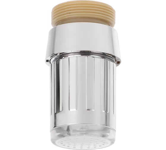 Аэратор-насадка для смесителя СоюзКран LED, 3 цвета, пластик, хром 565-142