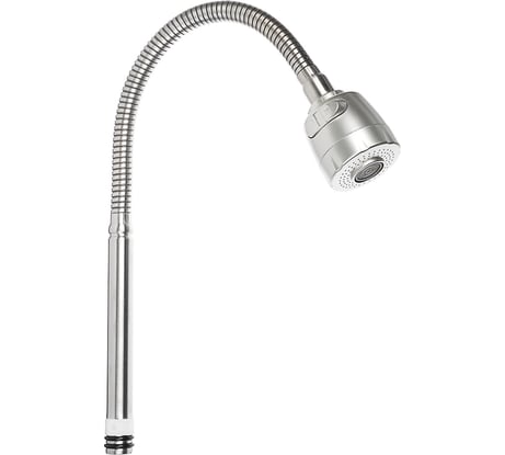 Излив смесителя для кухни СоюзКран гибкий, 50см, нерж. сталь, EPDM, без гайки 565-109