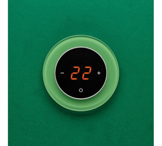 Терморегулятор AURA RONDA 1164 Green Luminous (светящийся зеленый) 059249