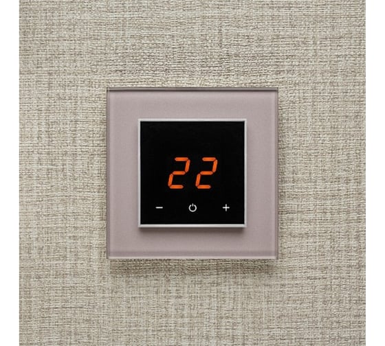 Терморегулятор AURA ORTO 0627 Taupe Metal (какао) 059221