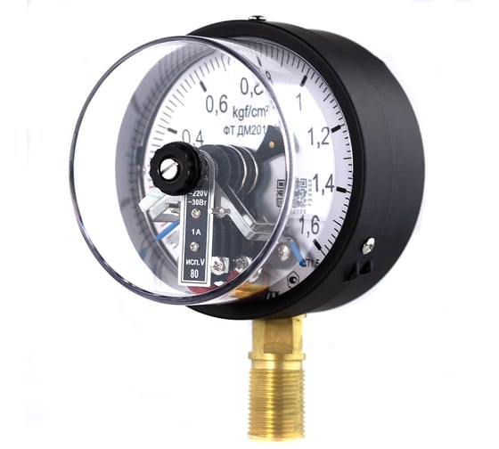 Манометр ПО Физтех, АО ДМ2010ф исп V 0-25 кгс/см2 кт.1,5 d.100 IP40 M20_1,5 РШ 4687205638205 1