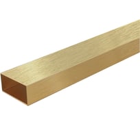 Профиль добавочный RGW A-08Gb 20х40х2000/Золото браш 33270820-06