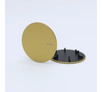 Декоративная накладка IDDIS Kitchen Line нержавеющая сталь, матовое золото CAPMG00i59