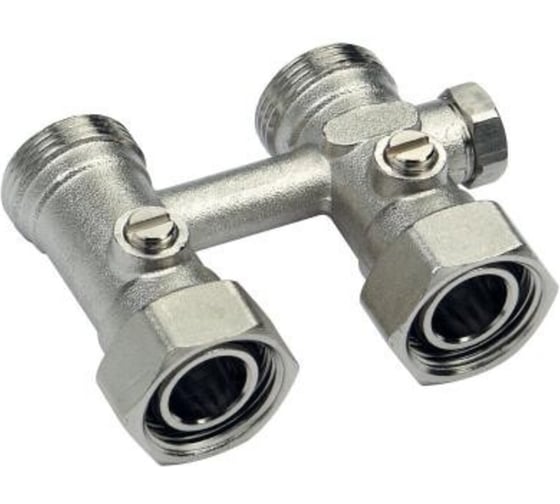 Блок кран двухтрубный прямой Millennium BKDP3434