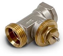 Вентиль прямой термостатический Primoclima Armature ВР-НР 1/2x3/4, без хвостовика, никель PC3412TSNN