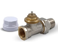 Вентиль прямой термостатический Primoclima Armature 1/2, никелированный PC1212TS