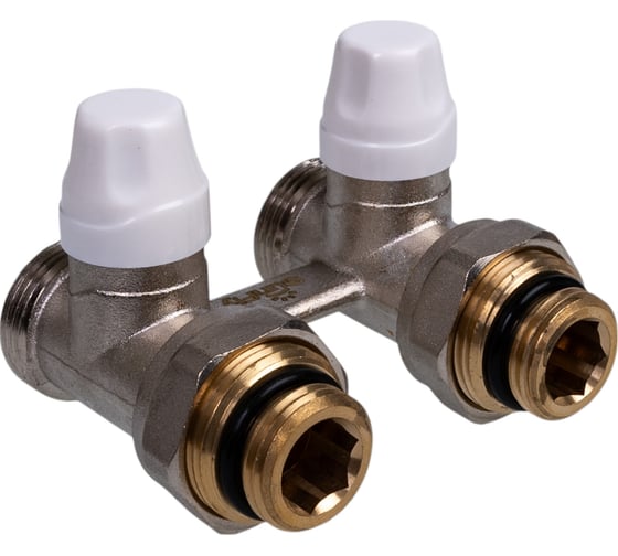 Узел нижнего подключения радиатора прямой SUNFLY 1/2x3/4ЕК (XF60685A-34) SF0343419 1