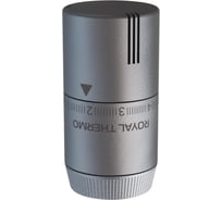 Термоголовка жидкостная ROYAL THERMO Design М30x1,5 (серебристый) НС-1697874