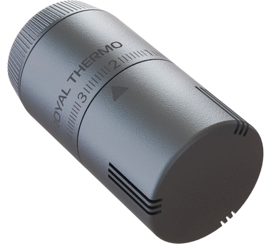 Термоголовка жидкостная ROYAL THERMO Design М30x1,5 (серебристый) НС-1697874