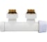 Узел нижнего подключения термостатический угловой Primoclima Armature Thermolink 1/2x3/4, б PCS3412SW 4