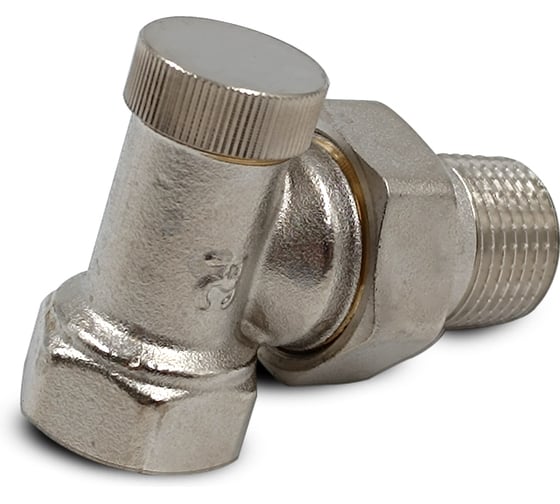 Запорный клапан угловой Primoclima Armature 1/2, никелированный PC1212RA