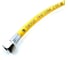 Газовый шланг TUBOFLEX 1/2" ВР/ВР, 1.5 м, желтый 4828407 4