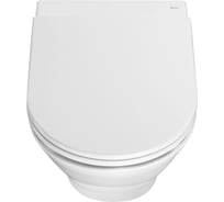 Сиденье Roca The Gap Round микролифт, тонкое, быстрое снятие, быстрое снятие, дюропласт 801D12007 7801D12007