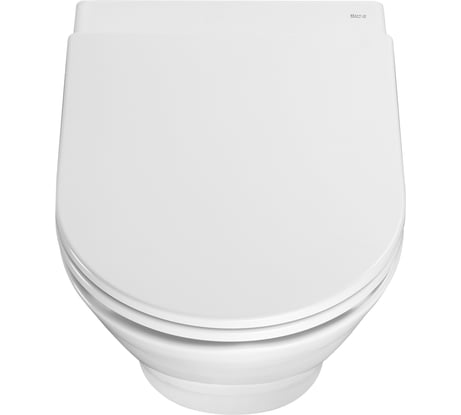 Сиденье Roca The Gap Round микролифт, тонкое, быстрое снятие, быстрое снятие, дюропласт 801D12007 7801D12007