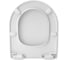 Сиденье Roca The Gap Round микролифт, тонкое, быстрое снятие, быстрое снятие, дюропласт 801D12007 7801D12007 5