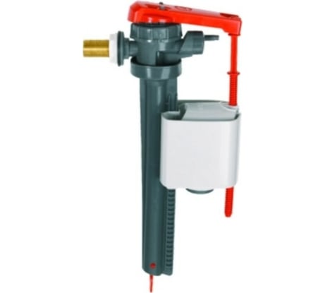 Заливной клапан WIRQUIN JOLLYFILL FL150L3 боковой, винт латунь, 3/8" c переходником на 1/2 10981470
