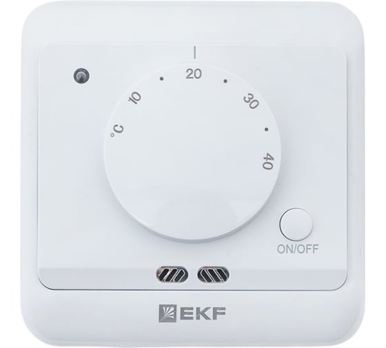 Термостат для теплых полов EKF механический 16 A 230В mtt-3