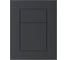 Пневматическая кнопка смыва для инсталляции Wonzon & Woghand WONZON _ WOGHAND, Черный матовый WW-IB256-MB 1