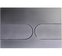 Кнопка смыва для инсталляции механическая Wonzon & Woghand темный графит WW-IB233-BGM