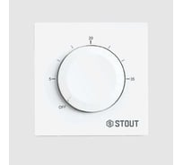 Термостат теплого пола STOUT STE-2001-110710 16А белый RG0093NF3EOKB7