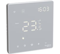 Термостат Wi-Fi электронный для теплого пола Systeme Electric ARTGALLERY, 16 A, в сборе, БЕЛЫЙ GAL000138