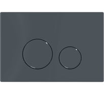 Кнопка смыва ALLEN BRAU PRIORITY 3.0 пневмо, abs, синий матовый RAL7031 9.20A01.BGM (345330) 00345330