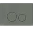 Кнопка смыва ALLEN BRAU PRIORITY 3.0 пневмо, abs Олива RAL7033 9.20A01.CGM (345329) 00345329 1