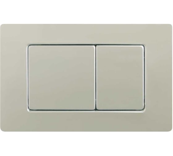 Кнопка смыва Stella Polar квадратная, серебро KN9900018 SP-00001862