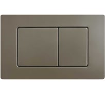 Кнопка смыва Stella Polar квадратная, серая  KN9900021 SP-00001865