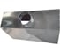 Зонт вытяжной прямоугольного сечения ВЕНТЕКА тип 6 - 1200x600-500-100/1200x420/Ф315-80 Лист.нерж. (AISI 304) 0.70 _отбортовка/-_ 181-7990000012239 4