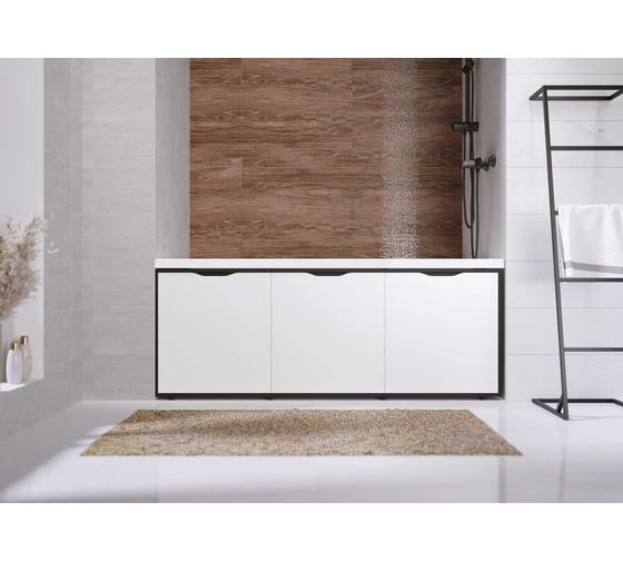 Экран для ванны 1Marka 150 Grunge Loft Супер Айс белый GL150IceWhite