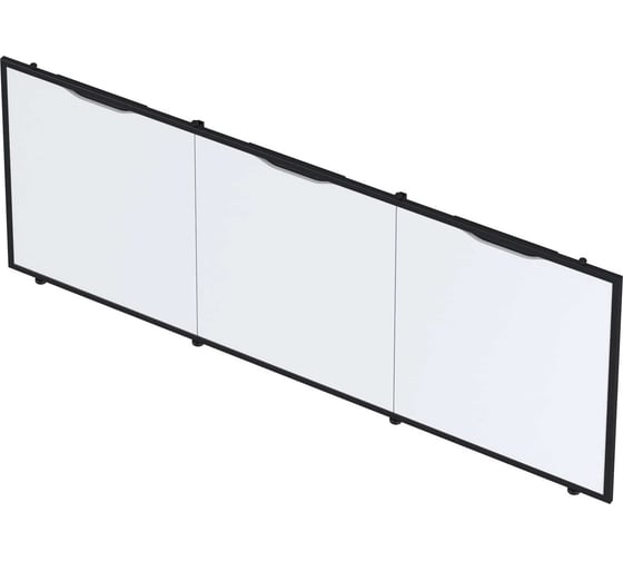 Экран для ванны 1Marka 160 Grunge Loft Супер Айс белый GL160IceWhite