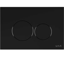 Панель смыва Vitra Origin глянцевый черный 740-2450