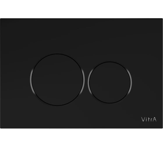 Панель смыва Vitra Origin глянцевый черный 740-2450