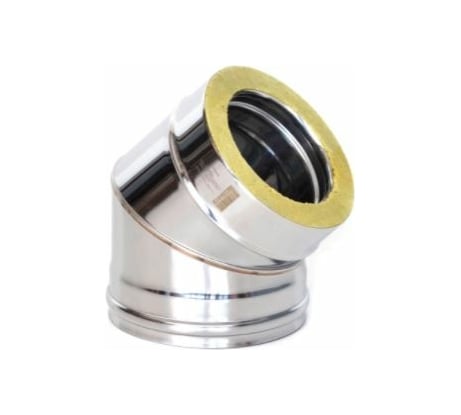 Отвод ТЕПЛОВиСУХОВ Термо 45 град ОТ-Р 430-0.8/430 D200/280 (2S) TS.FRT.O45.0200.75710