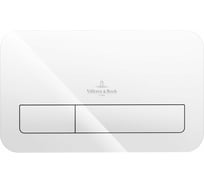 Клавиша смыва Villeroy & Boch ViConnect 269x13x161, белый глянцевый 922400RE
