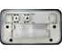 Клавиша смыва Villeroy & Boch ViConnect 269x13x161, черный глянцевый 922400RB 2