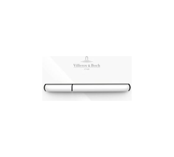 Клавиша смыва для унитаза Villeroy & Boch ViConnect 253x20x145, белый 92218068