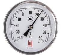 Термометр биметаллический BD ТБ 80Т/100 (-40-60С), G1/2, 1,5 рос 1161001043